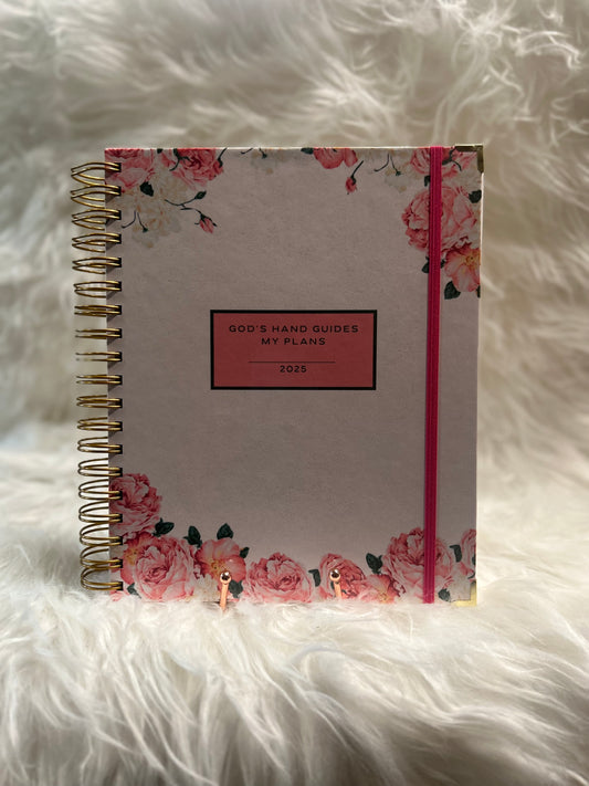 God's Hand Guides My Plans 2025 Planner